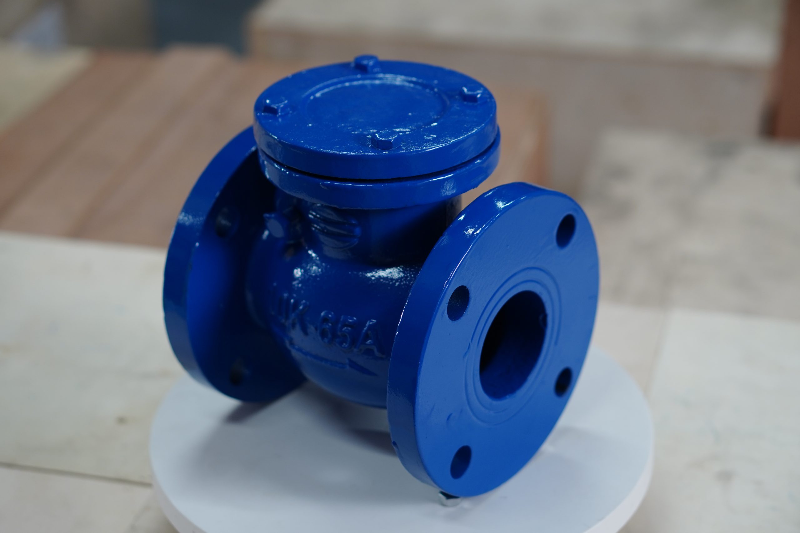 van một chiều lá lật van khí nén 