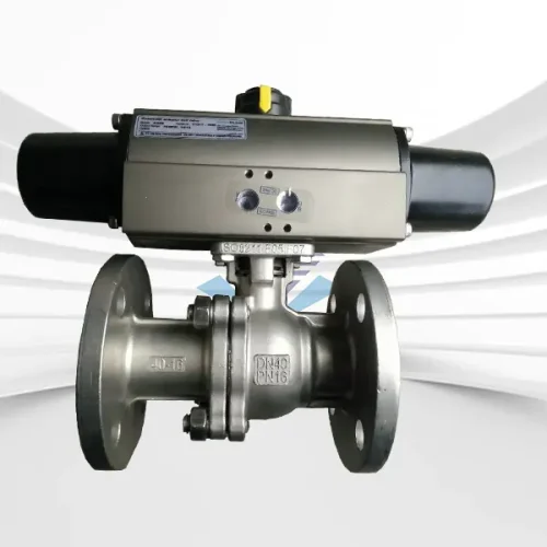 Van bi điều khiển khí nén tác động đơn DN40 KosaPlus Hàn Quốc