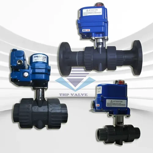 Van bi nhựa điều khiển điện các loại - chính hãng - THP valve