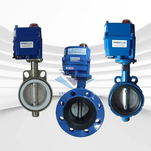 Van bướm điều khiển điện 24VDC KosaPlus Hàn Quốc - Độc quyền