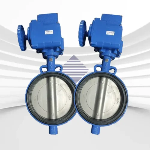 Van bướm điều khiển điện DN350 chính hãng KosaPlus Hàn Quốc