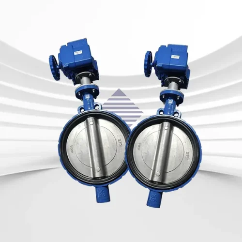 Van bướm điều khiển điện DN400 500 chính hãng Kosaplus Hàn Quốc