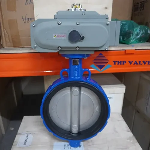 Van bướm điều khiển điện tuyến tính Haitima Đài Loan DN250 -Ảnh thực tại kho THP