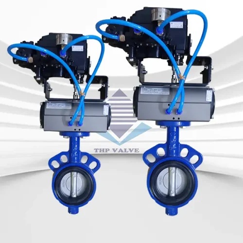 Van bướm điều khiển khí nén tuyến tính - đóng mở theo góc