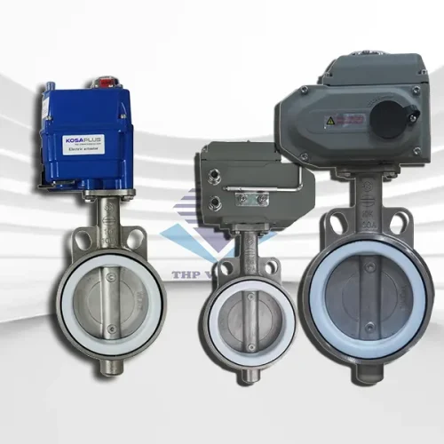 Van bướm inox điều khiển điện KosaPlus - Haitima chính hãng