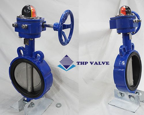Van-bướm-kiểu-Wafer-điều-khiển-bằng-tay-quay