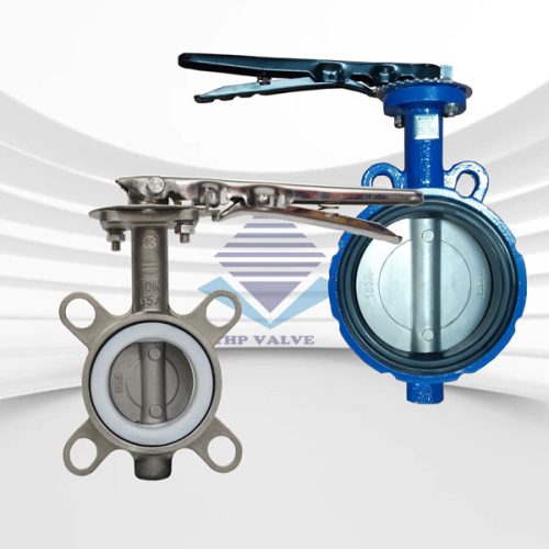 Sẵn hàng van bướm tay gạt chính hãng Wonil DN50 - DN300
