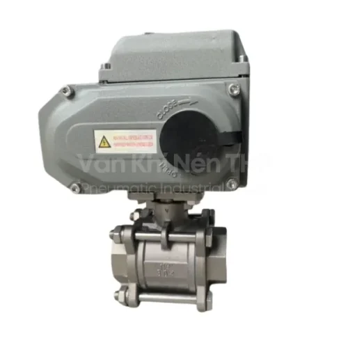 Van bi lắp ren điều khiển điện Haitima