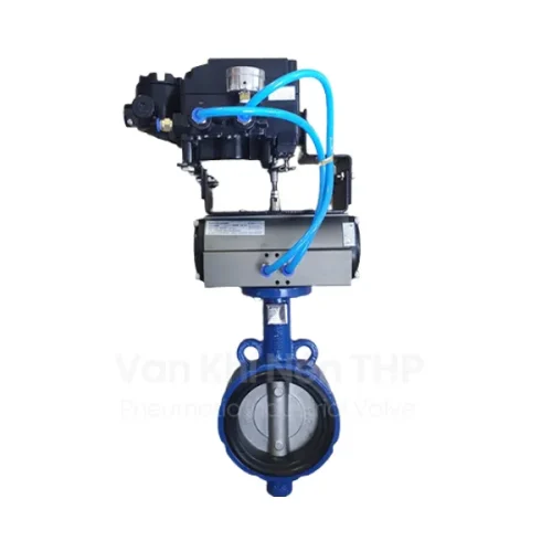 Van bướm điều khiển khí nén tuyến tính