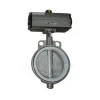 Van bướm inox điều khiển khí nén