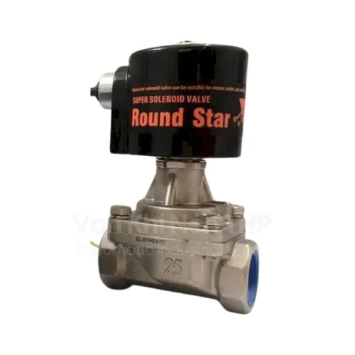 Van điện từ Round Star inox