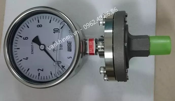 Đồng hồ đo áp có dầu 03