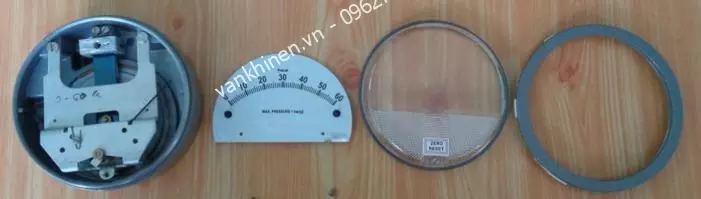 Cấu tạo Đồng hồ đo chênh áp phòng sạch