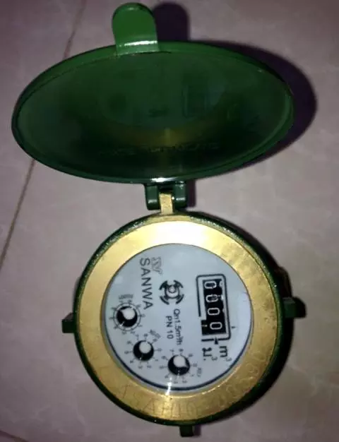 Đồng hồ nước sanwa 02