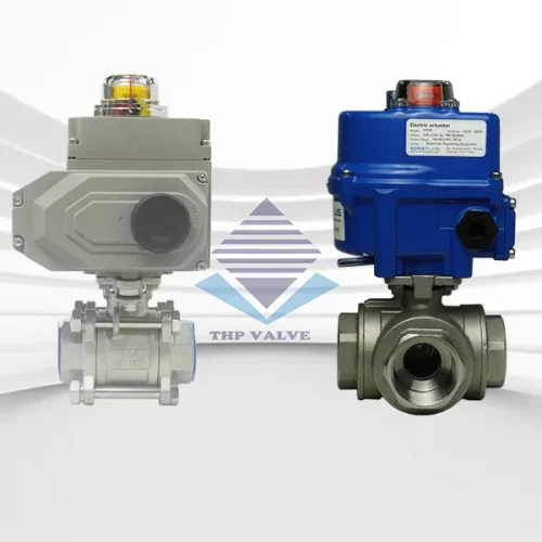 van bi điều khiển điện kiểu lắp ren