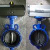 Van bướm điều khiển khí nén tác động kép
