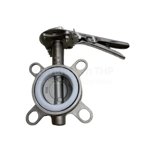 Van bướm tay gạt DN65