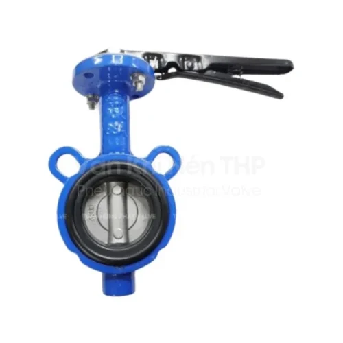 Van bướm tay gạt DN65