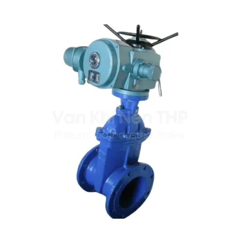 Van cổng dao điều khiển điện