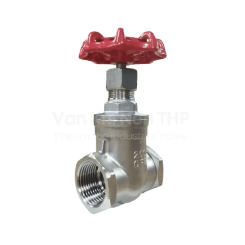 Van cổng inox ren