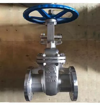 Van cổng inox