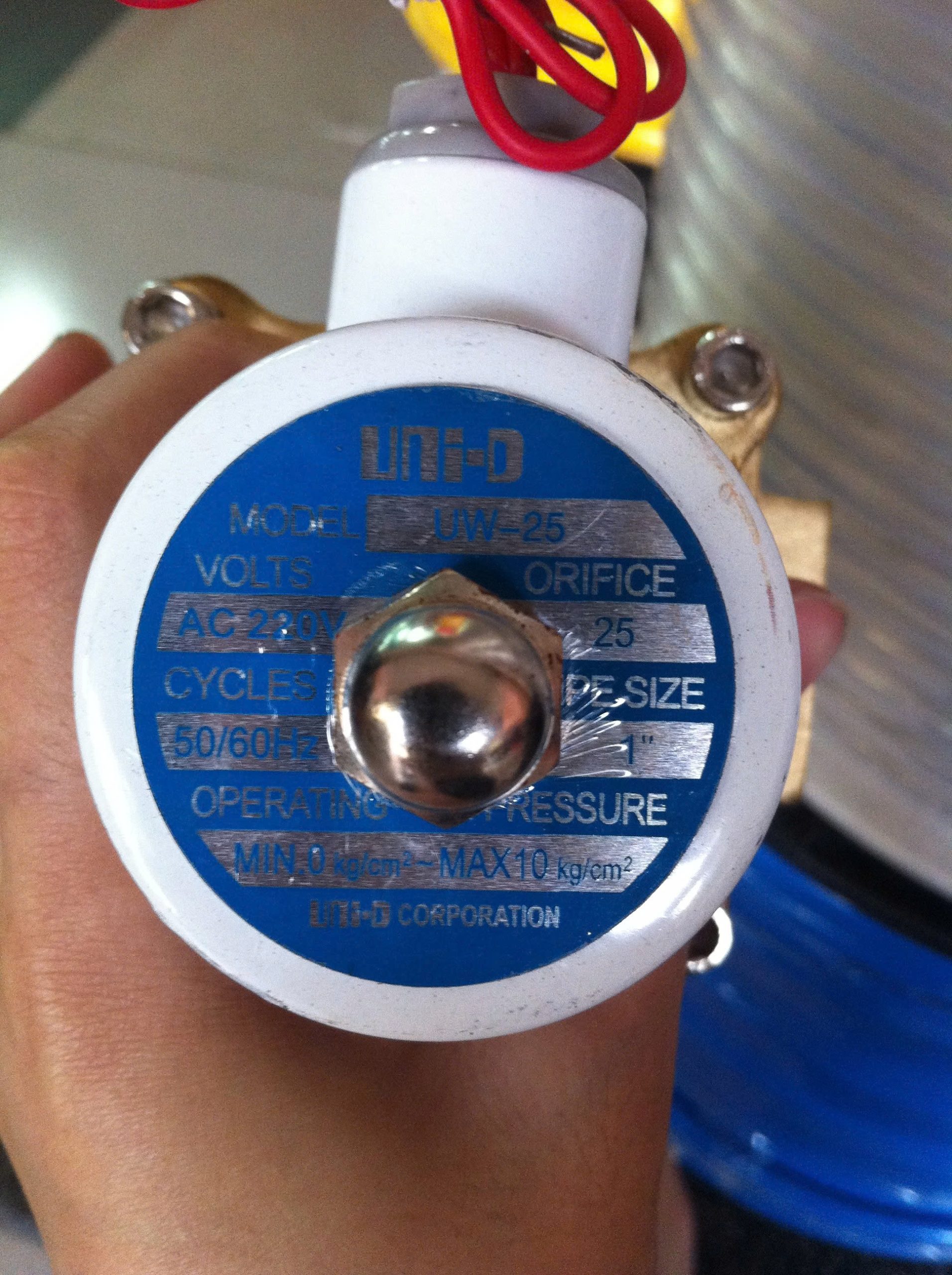 Van điện từ UW25