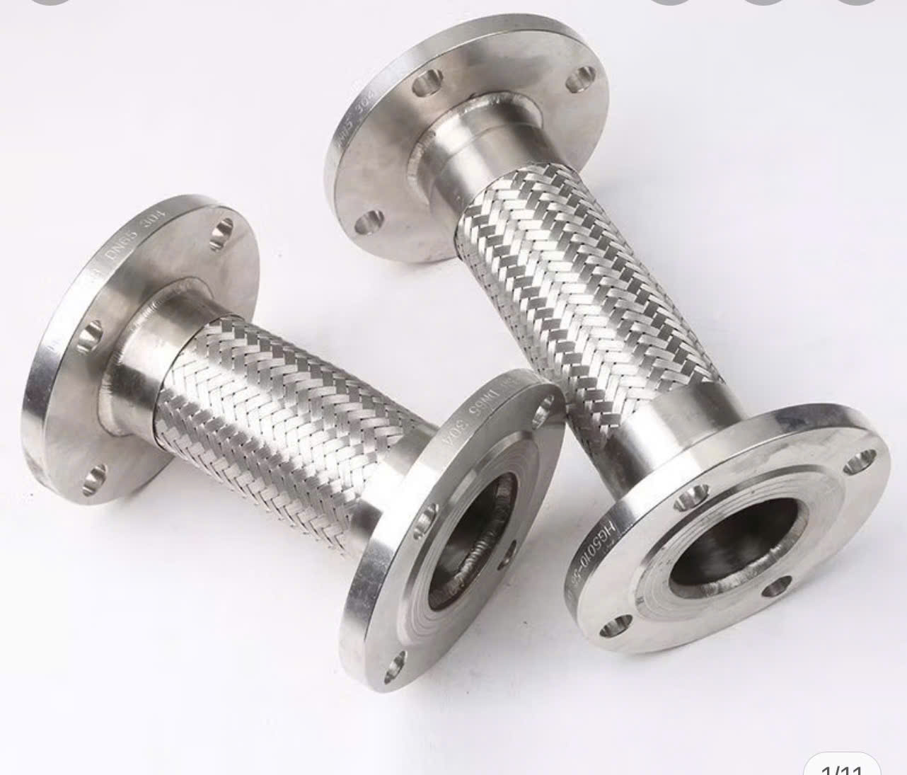 Khớp nối mềm inox lắp bích