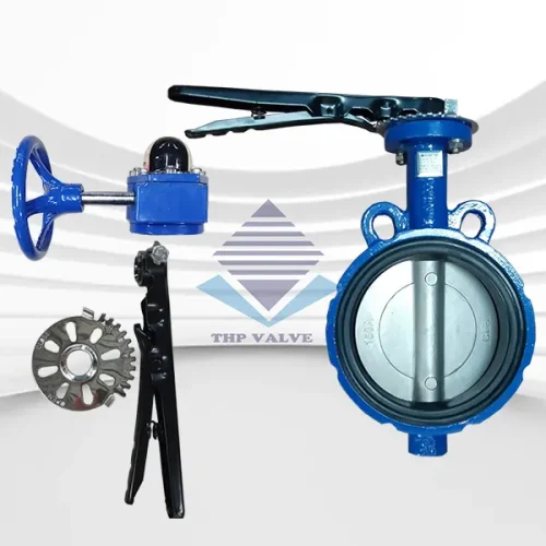 Van bướm thân gang cánh inox gioăng EPDM