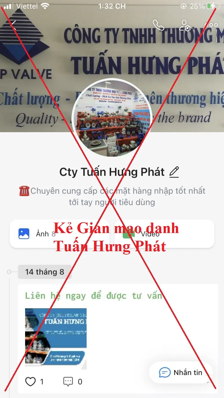 Kẻ gian mạo danh Tuấn Hưng Phát - ok