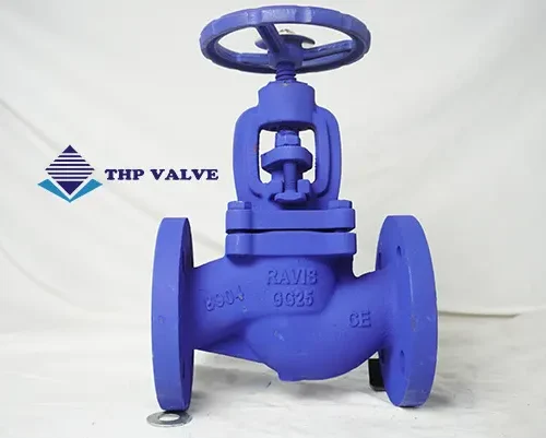 Van cầu hơi gang Đài Loan Ravis R-GG tại THP