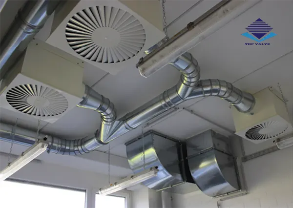 Phụ kiện ống gió là chi tiết bổ trợ cho hệ thống đường ống thông gió