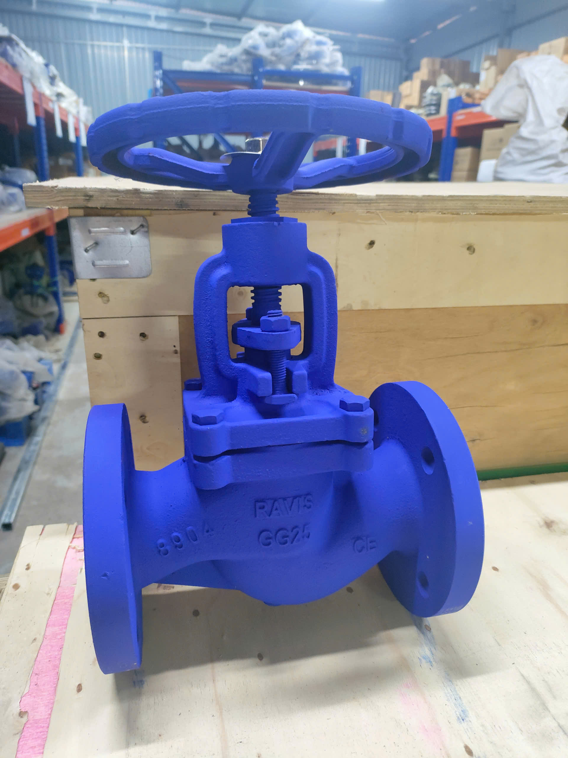 Van cầu hơi gang R-GG Ravis Đài Loan