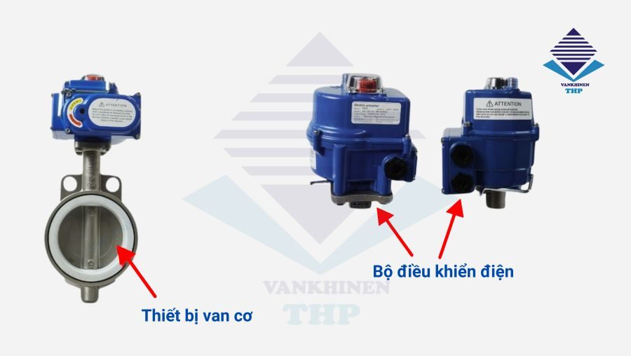 Cấu tạo chung của van điều khiển bằng điện
