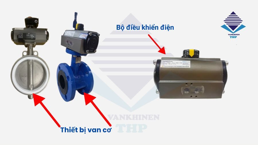 Cấu tạo van điều khiển khí nén