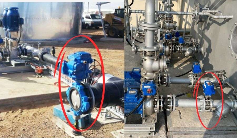 Van bướm điều khiển bằng điện được sử dụng nhiều trong hệ thống công nghiệp