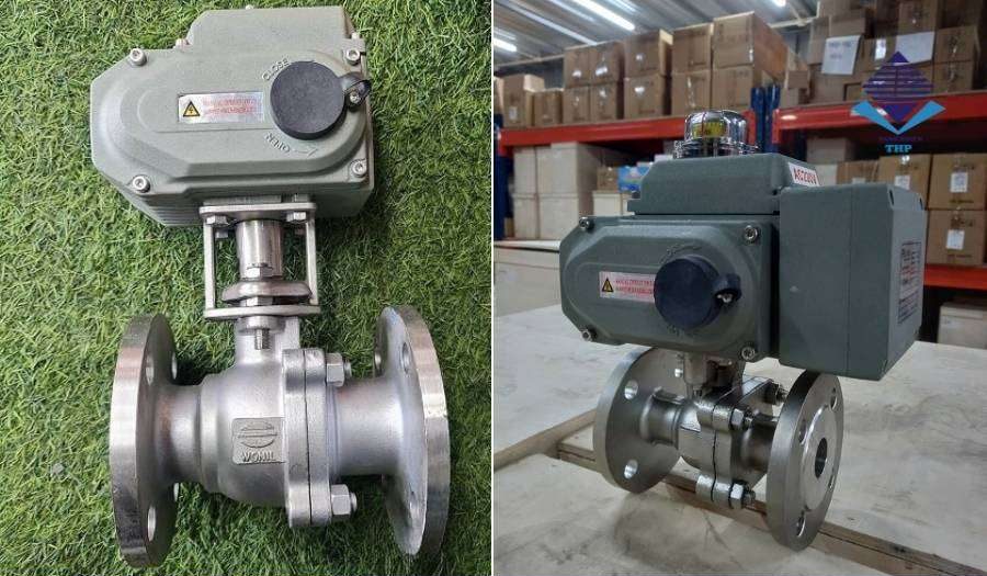 Van bi điện Haitima Đài Loan lắp bích