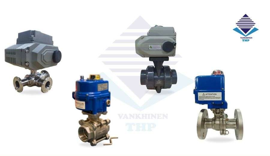 Van bi đóng mở bằng điện tại Van Khí Nén VN