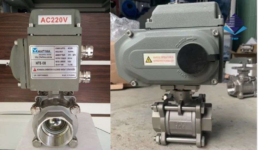 Van bi điều khiển điện Haitima lắp ren