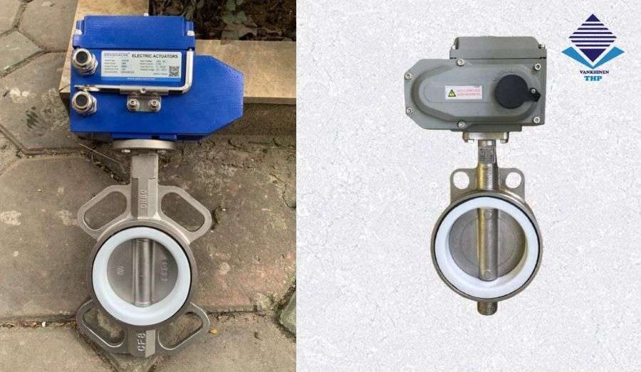 Van bướm điều khiển điện INOX