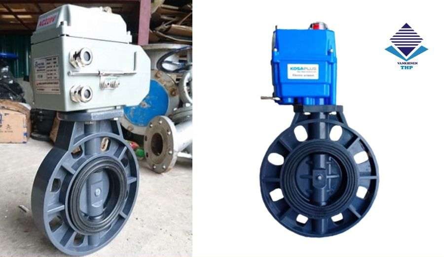 Van bướm động cơ điện bằng nhựa