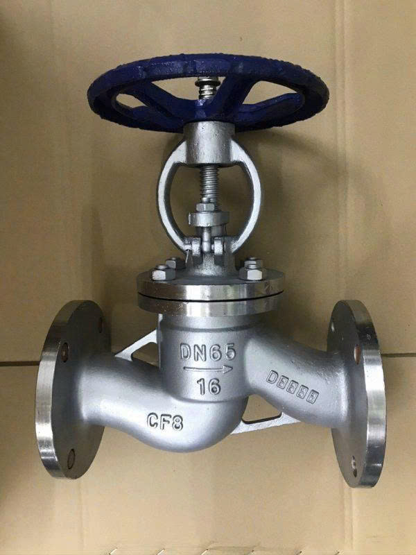 Van cầu hơi nóng inox