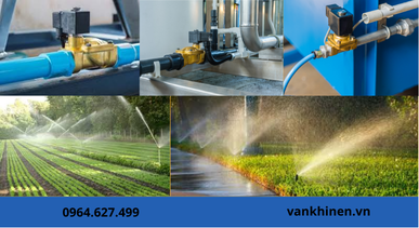 Van solenoid ứng dụng đa dạng trong đời sống